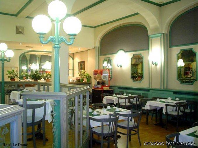 Hotel Le Dome Брюссель Ресторан фото